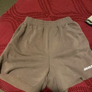 Brown shorts